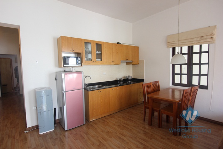 Spacious and nice serviced apartment for rent in Tay Ho